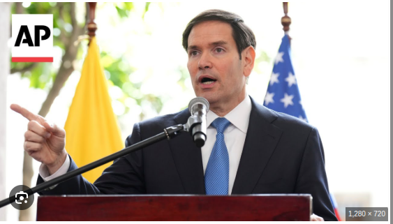 Secretary Marco Rubio delivering statement on terrorist designations of Comando Vermelho and PCC